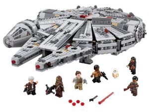 Halcon Milenario star Wars de Lego
